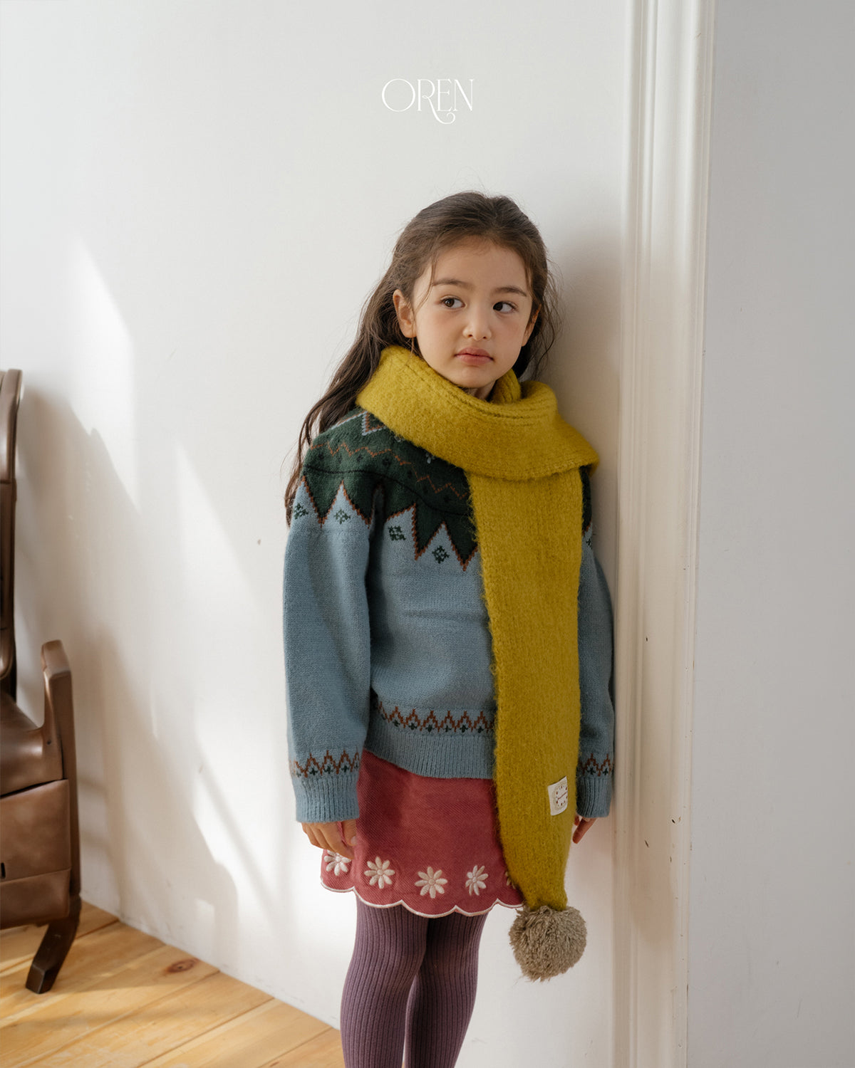 【OREN】oslo reversible knit cardigan