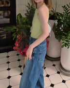 square neck basic color camisole