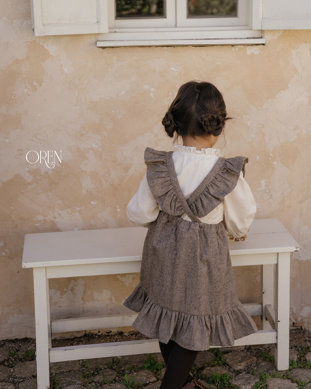 【OREN】solen suspender dress
