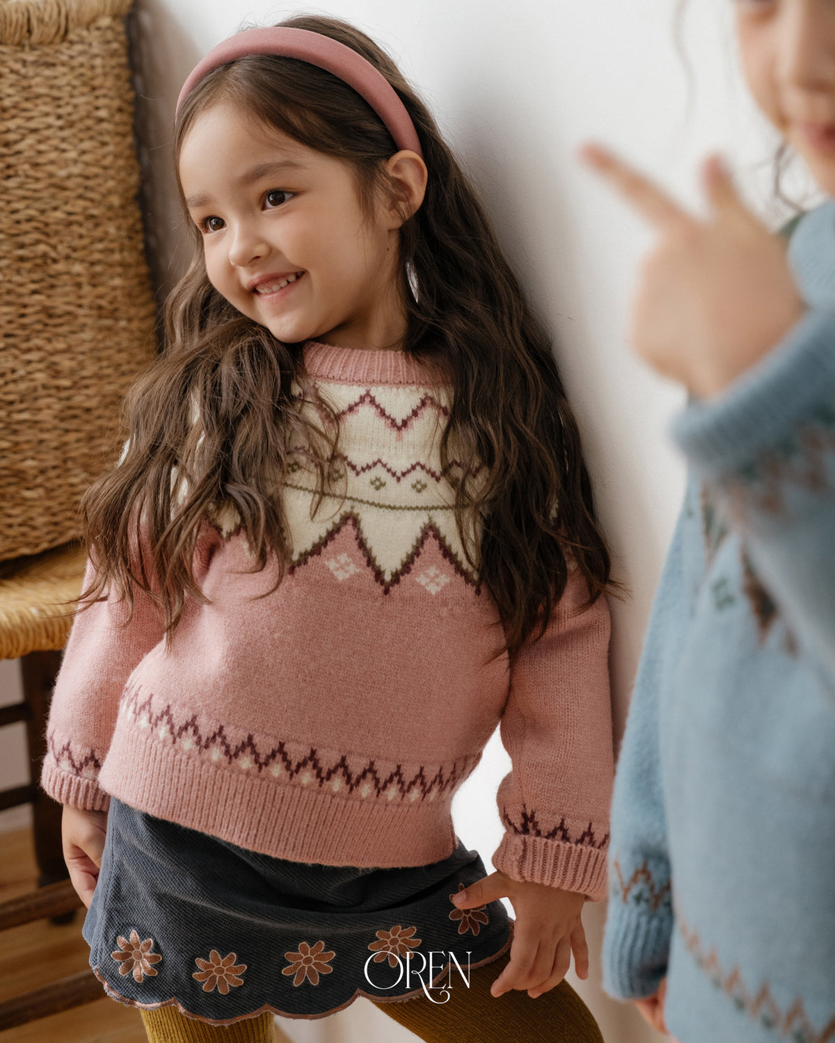 【OREN】oslo reversible knit cardigan