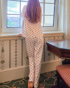 heart pattern pajamas (2点セット)