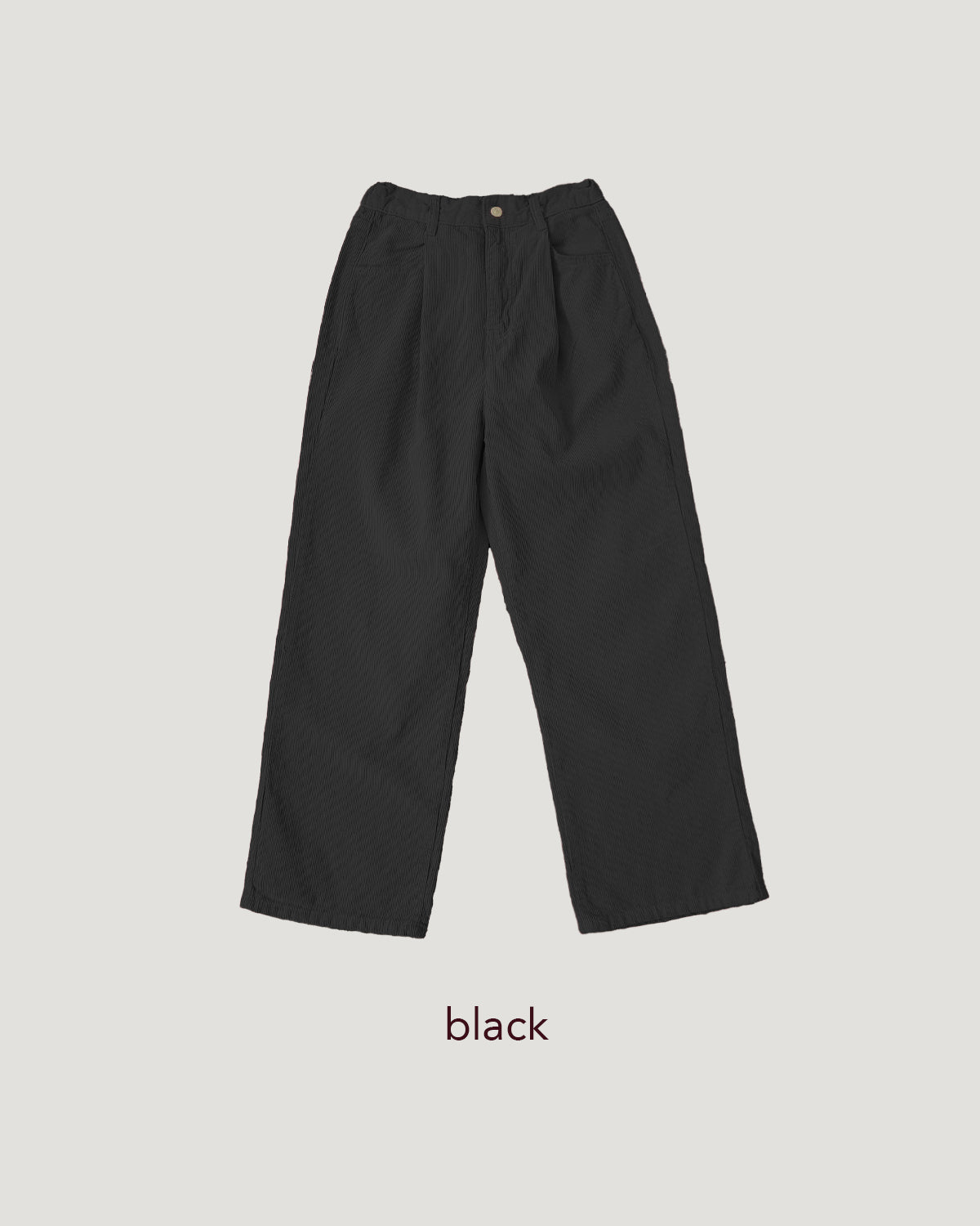 heart pocket corduroy pants
