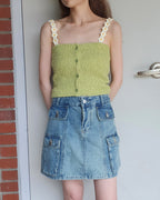 flower bustier
