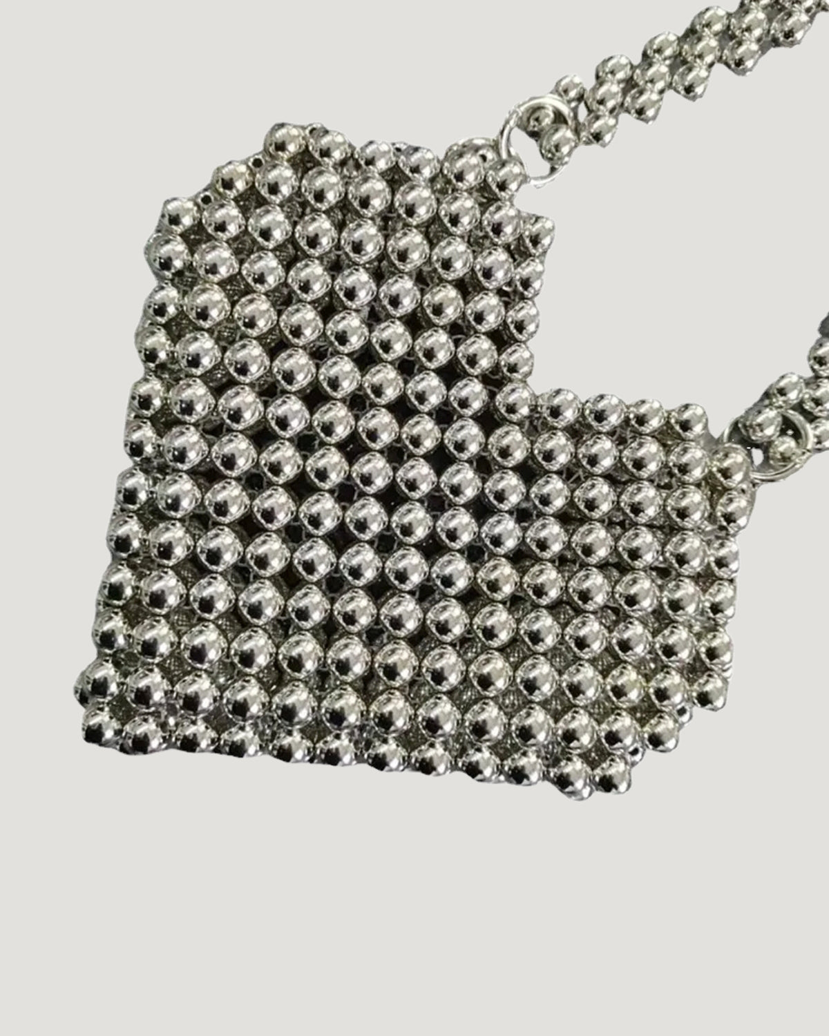 heart beads bag