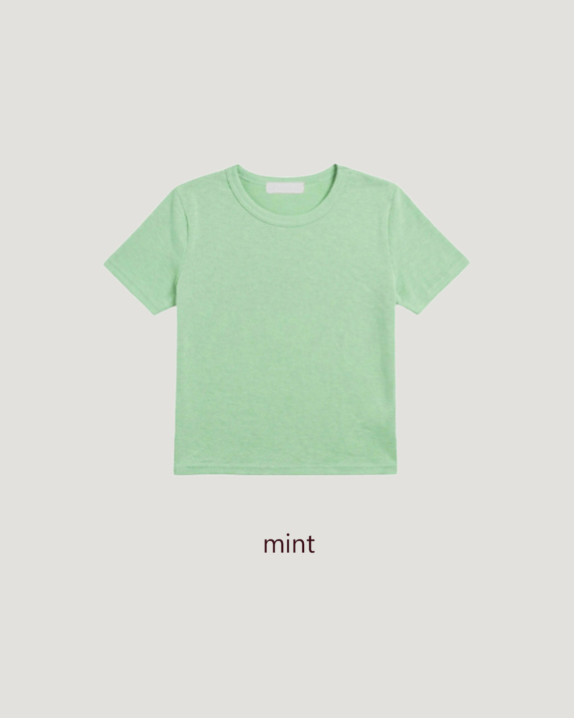 basic color rayon T (1pcs)