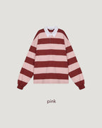 oversize long sleeve rugby shirt