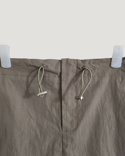 H line waist string skirt