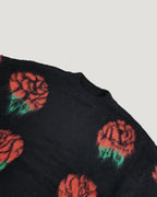 rose knit pullover