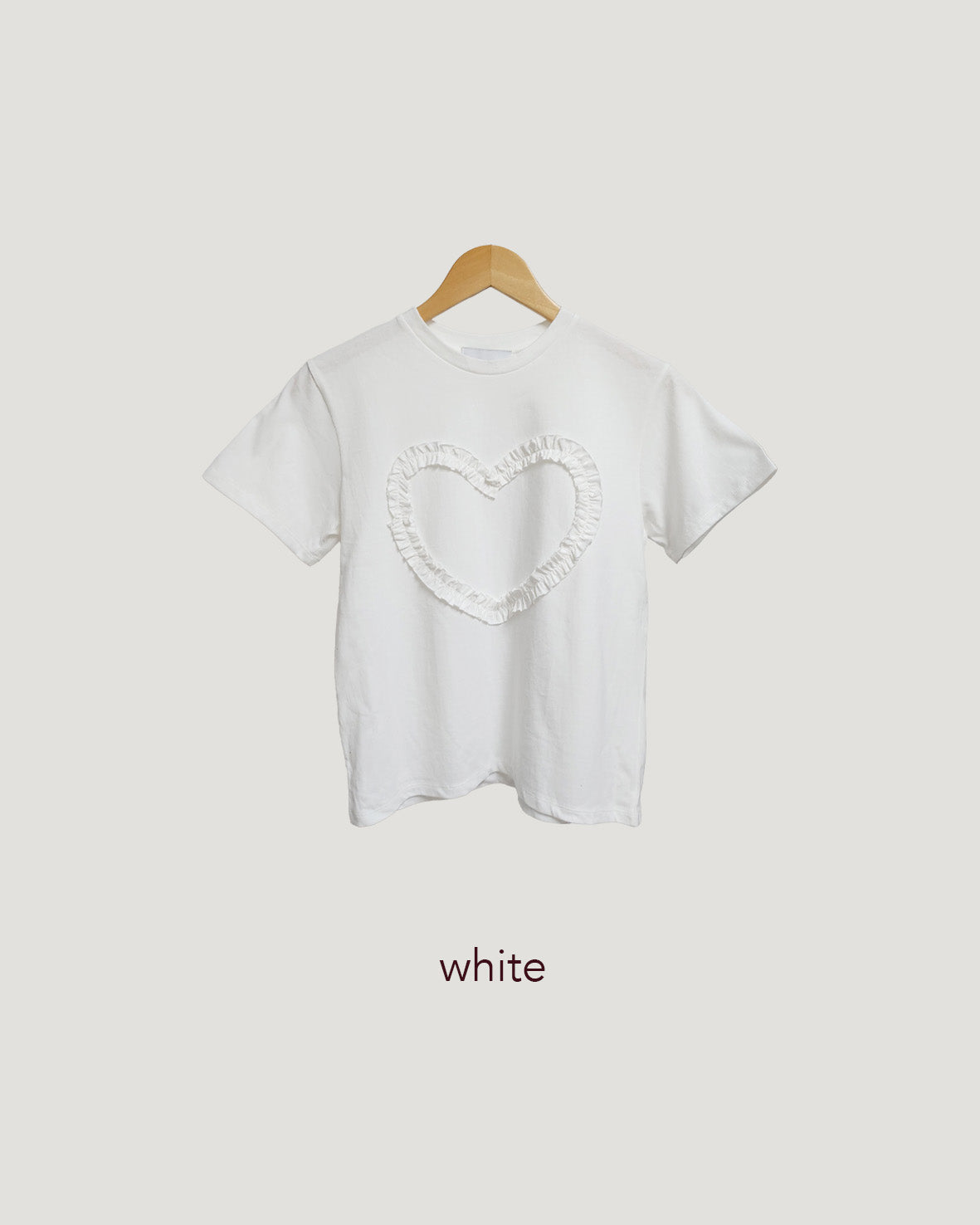 frill heart T