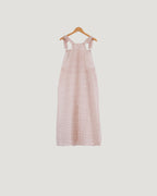 flower lace sheer salopette dress