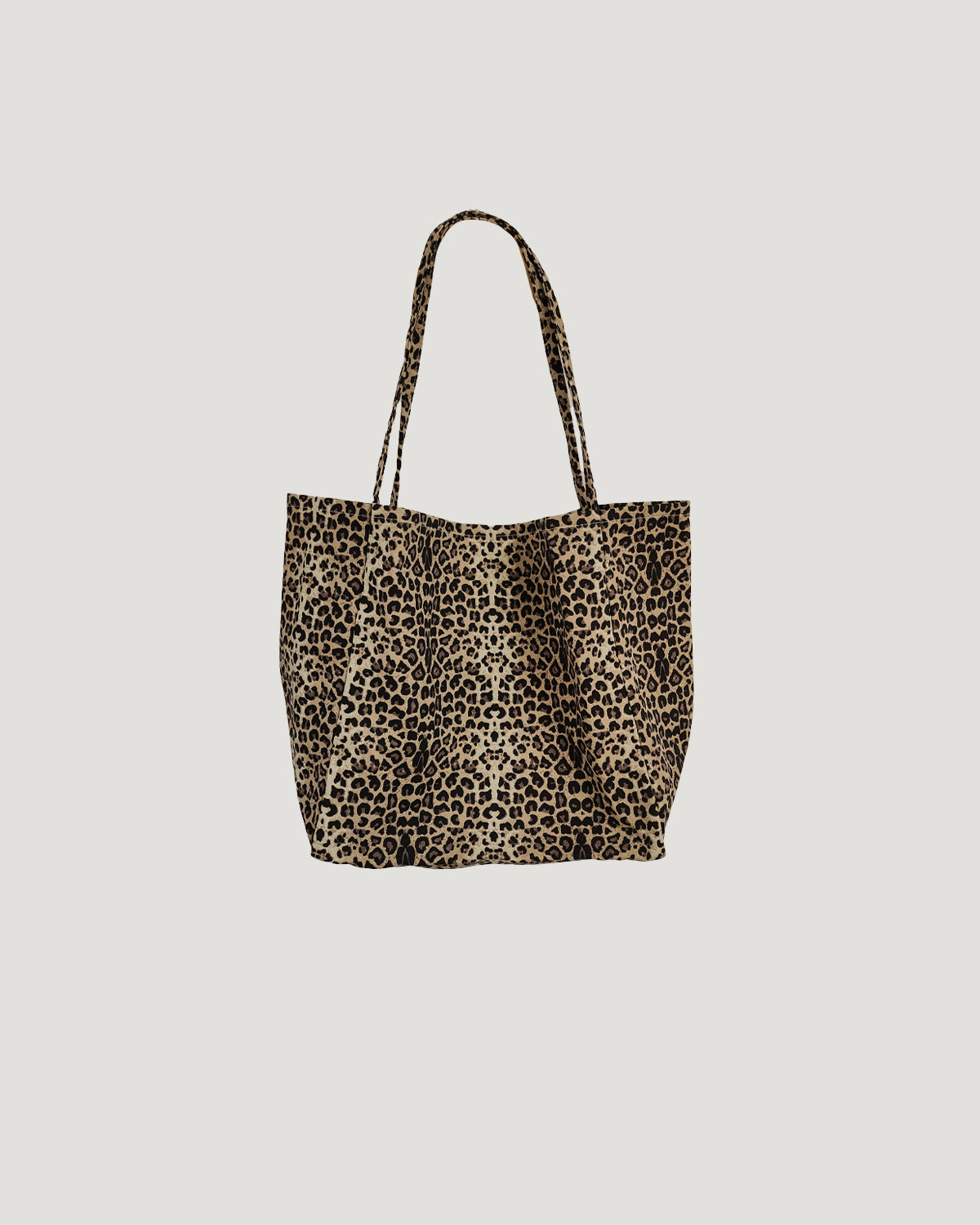 leopard tote bag