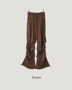 shirring light sweat pants