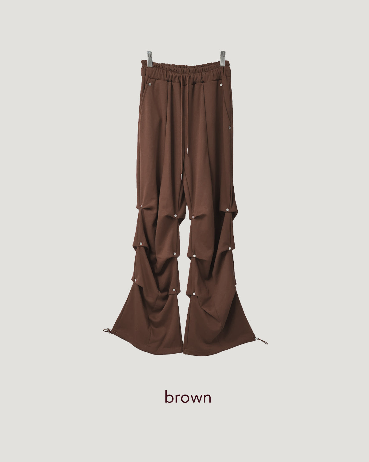 shirring light sweat pants