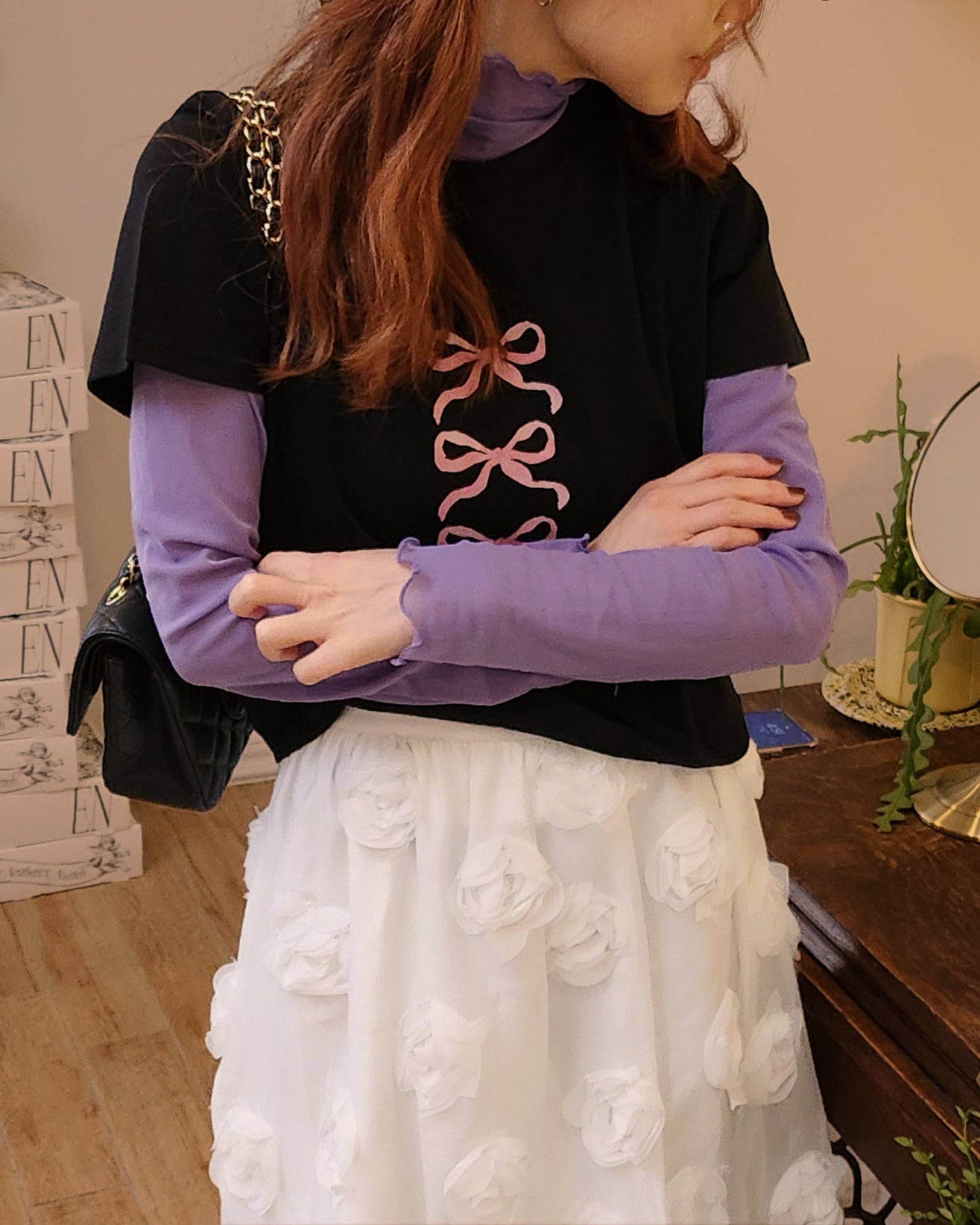 ribbon print T