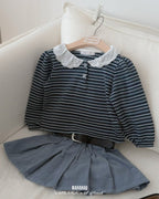 【BANANAJ】puella collar tee