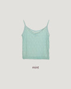 lace sheer camisole