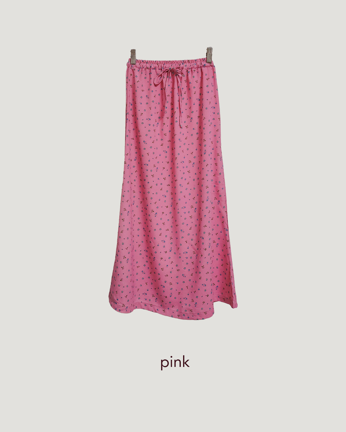 flower mermaid long skirt