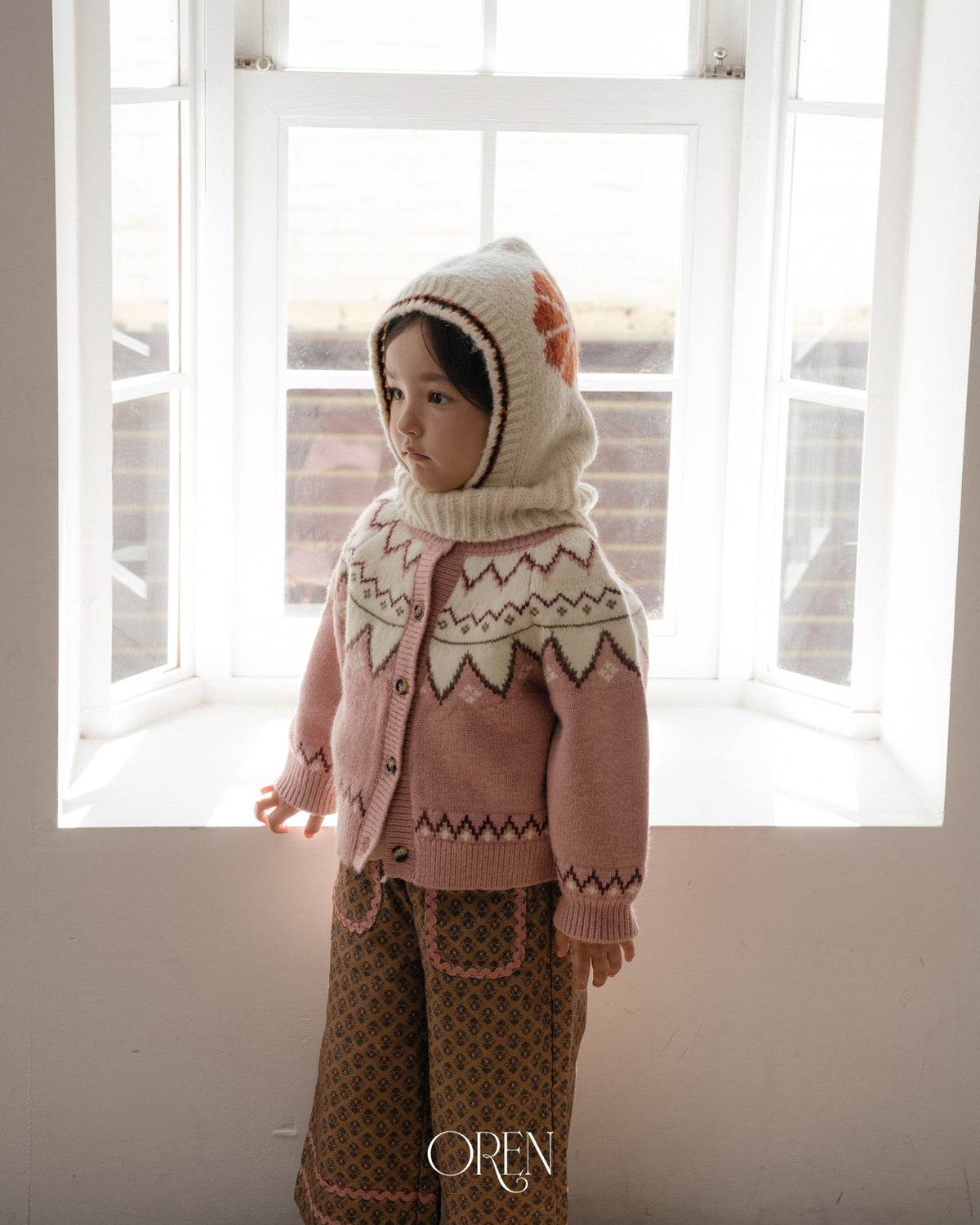 【OREN】clover balaclava