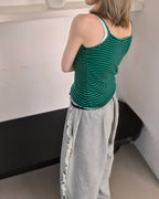 multi stripe camisole