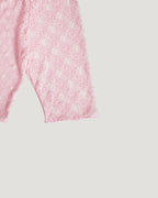 waist frill lace half leggings