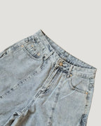 curve denim pants