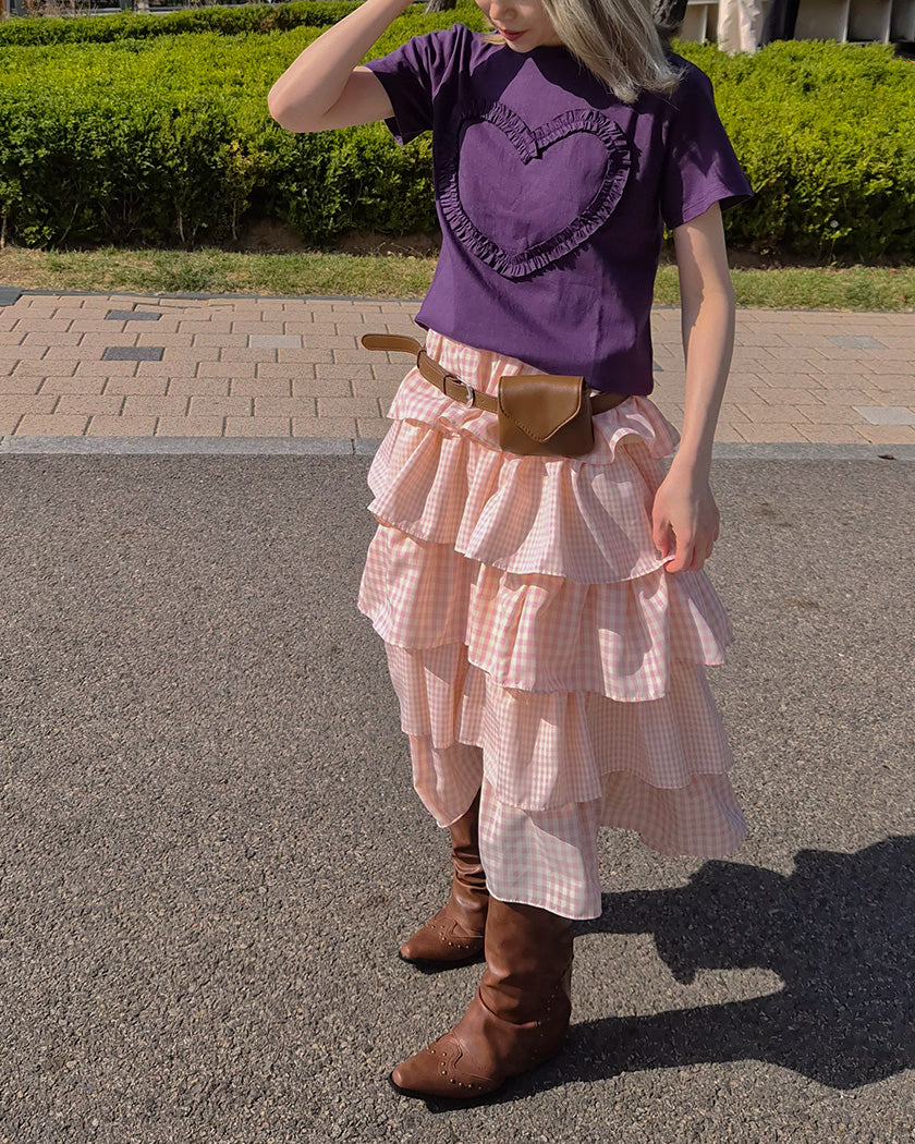 faux leather pouch belt