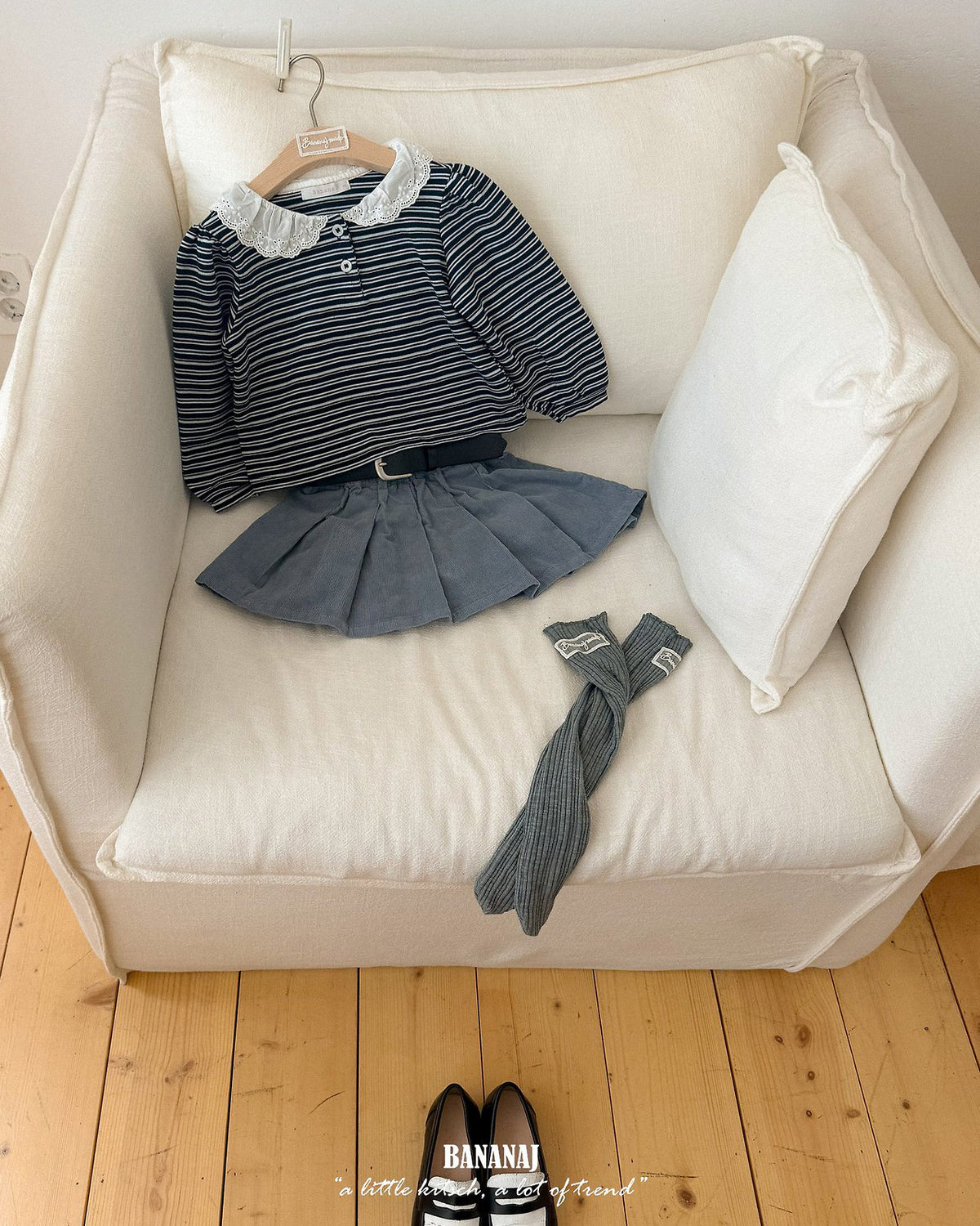 【BANANAJ】pia corduroy skirt