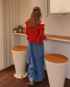 denim salopette long dress