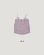 velvet piping ribbon camisole