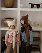 【OREN】oslo reversible knit cardigan