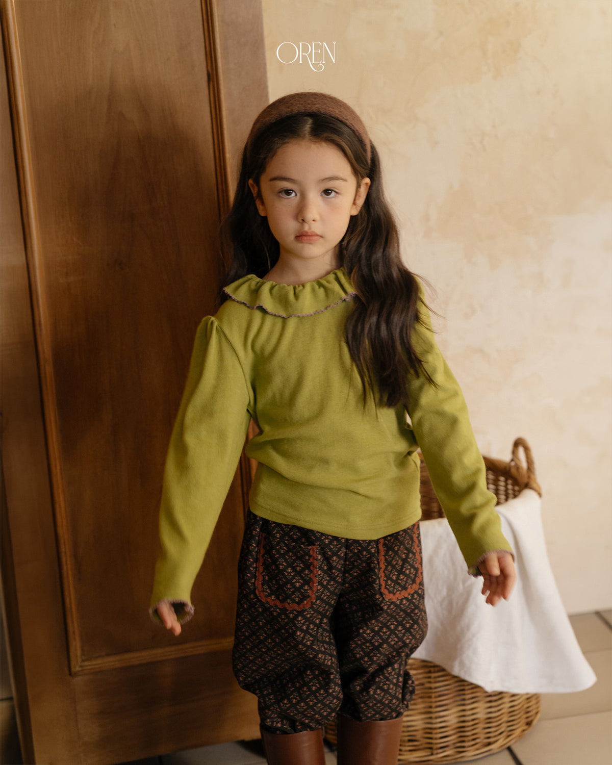 【OREN】mareu jabara padded pants(1oz)