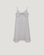 sheer frill camisole dress