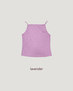 square neck basic color camisole
