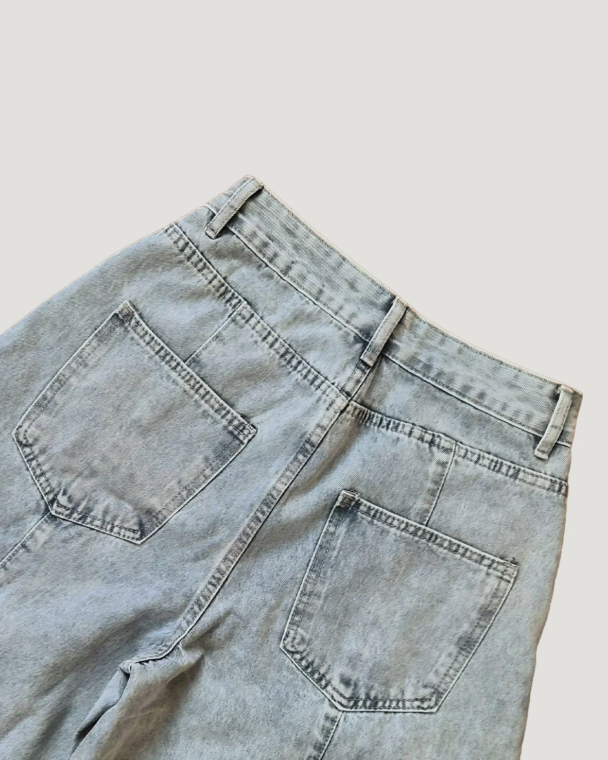 curve denim pants