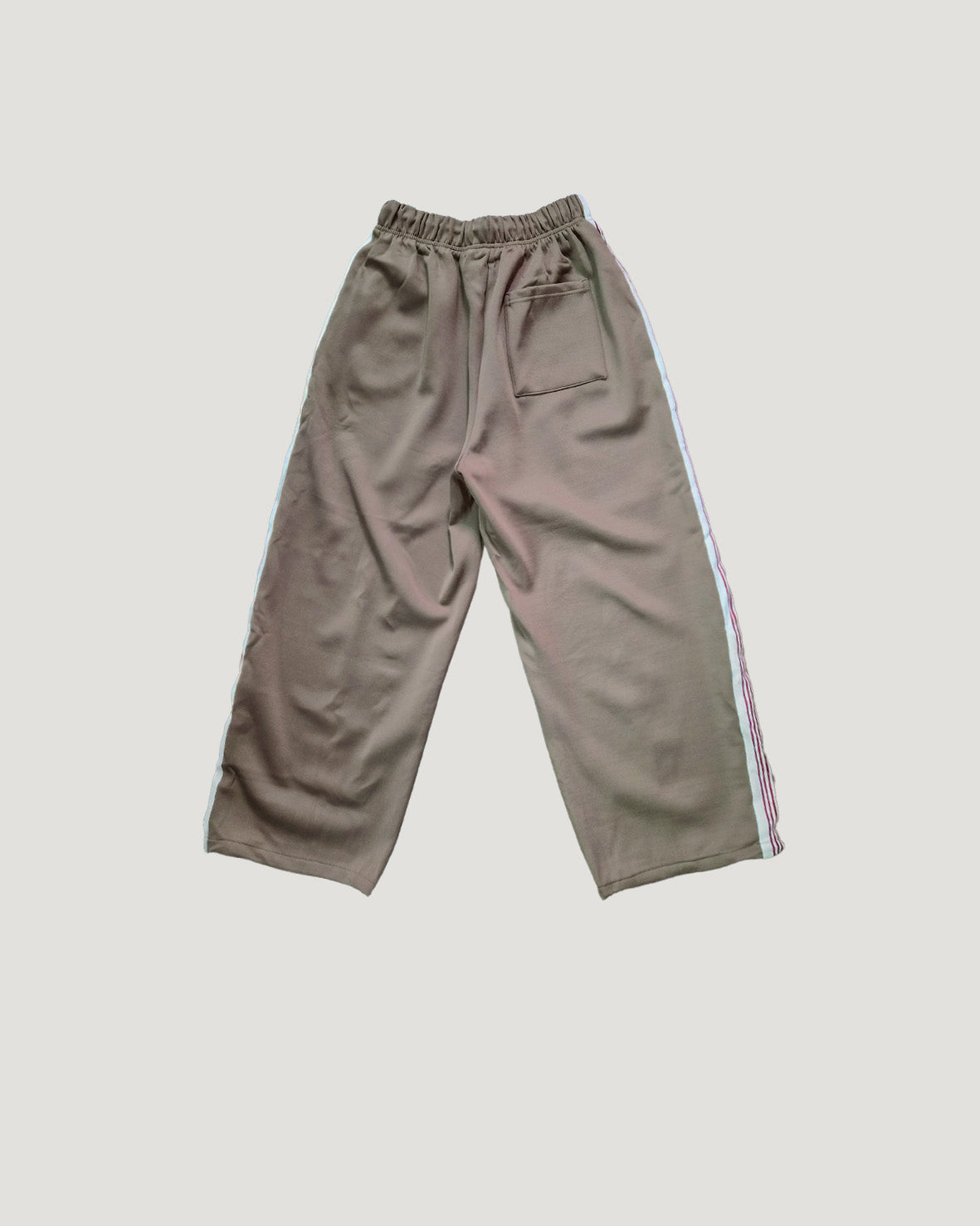 red line wide track pants