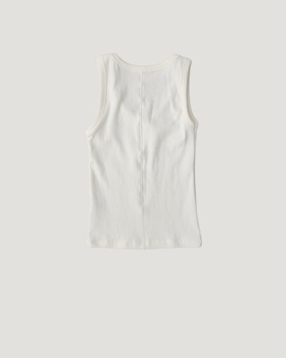 studs point rib tank top