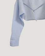 stripe shirt bolero