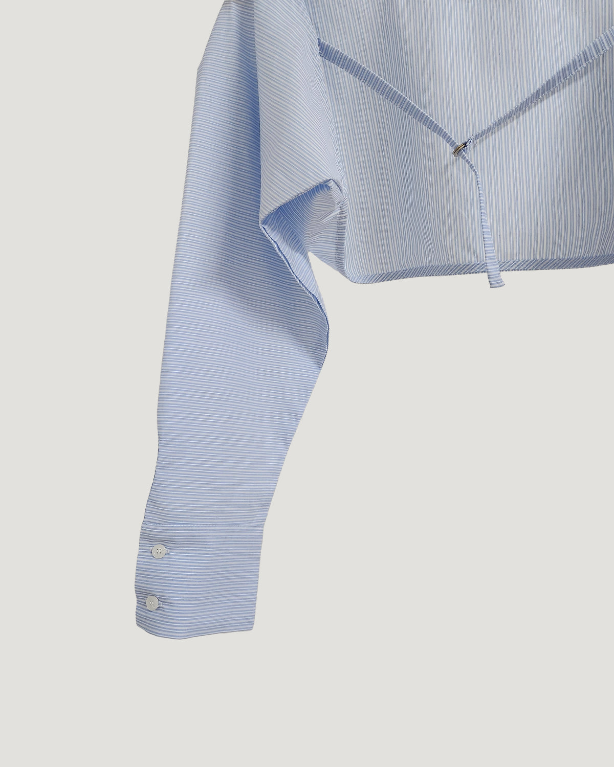 stripe shirt bolero