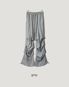 shirring light sweat pants