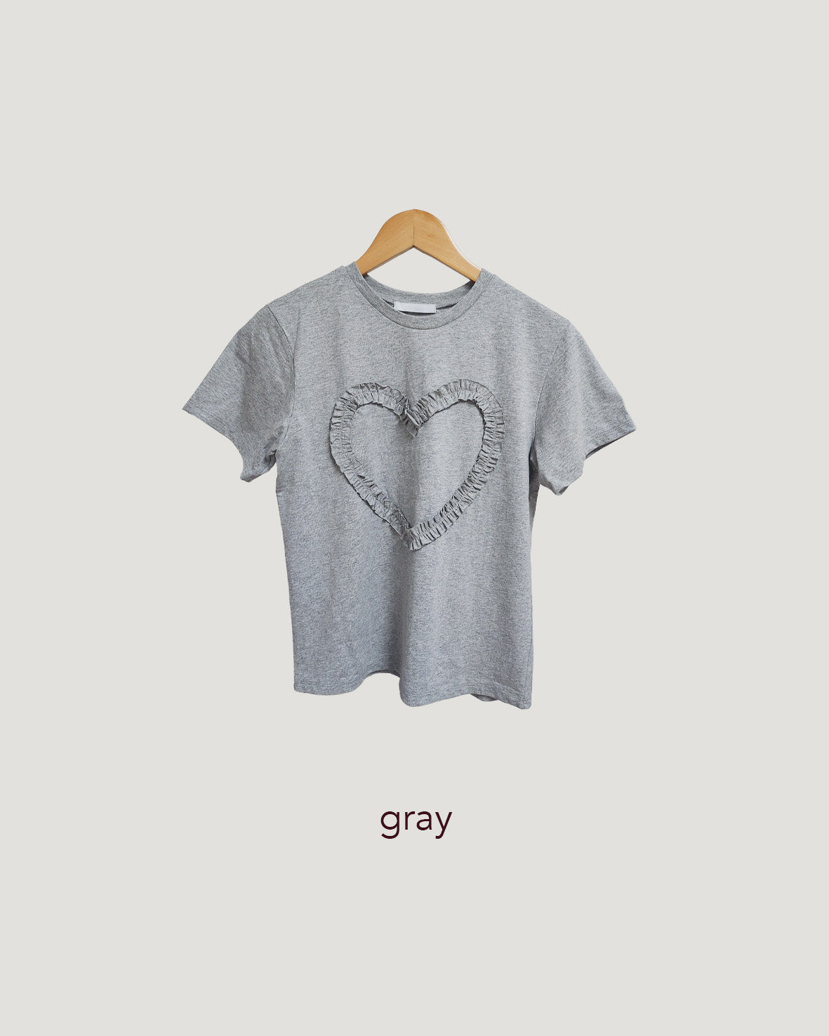 frill heart T