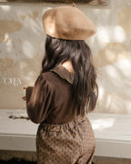 【OREN】blooming frill picot T-shirt