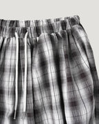 check balloon mini skirt