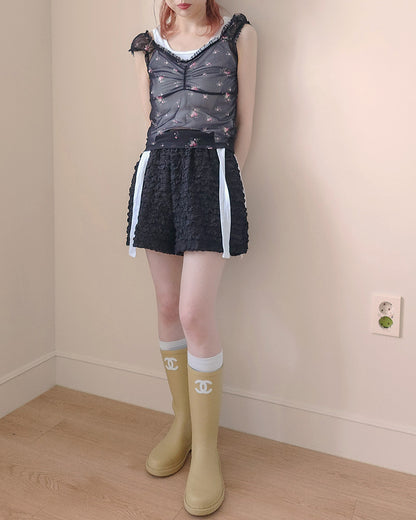 frill short pants