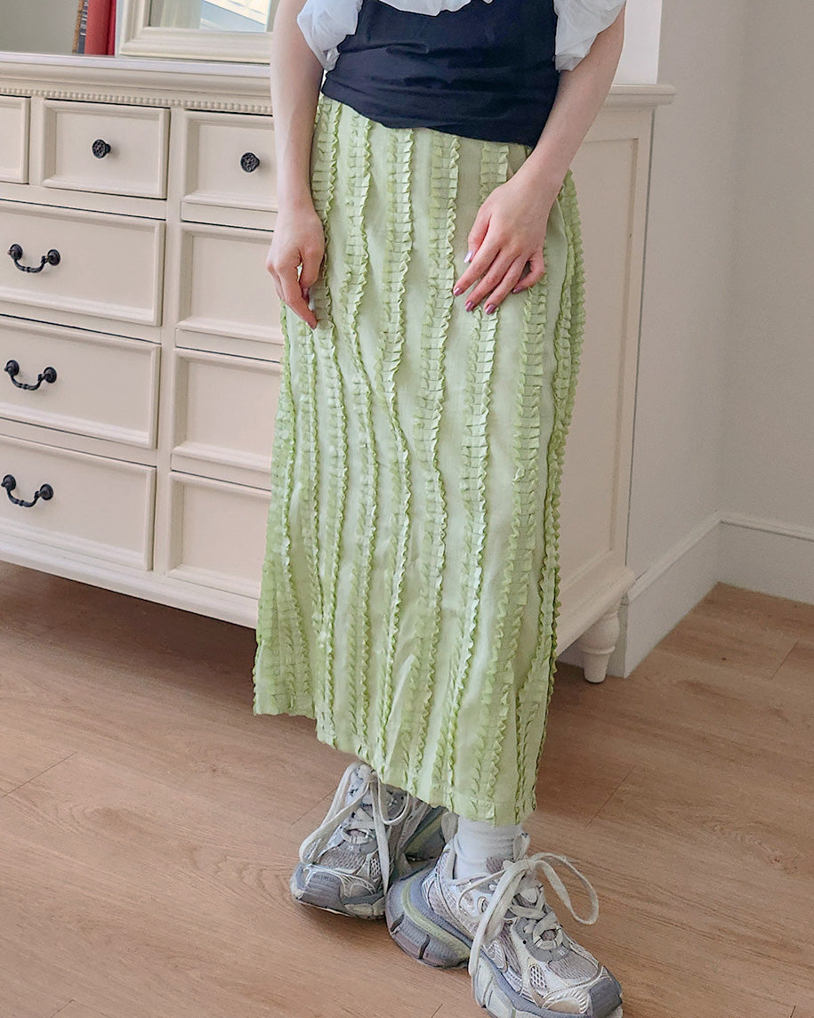 frill I line skirt