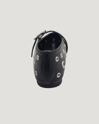 studs mary jane flat shoes