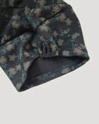 flower pattern waffle beanie