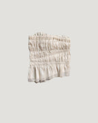 shirring bustier