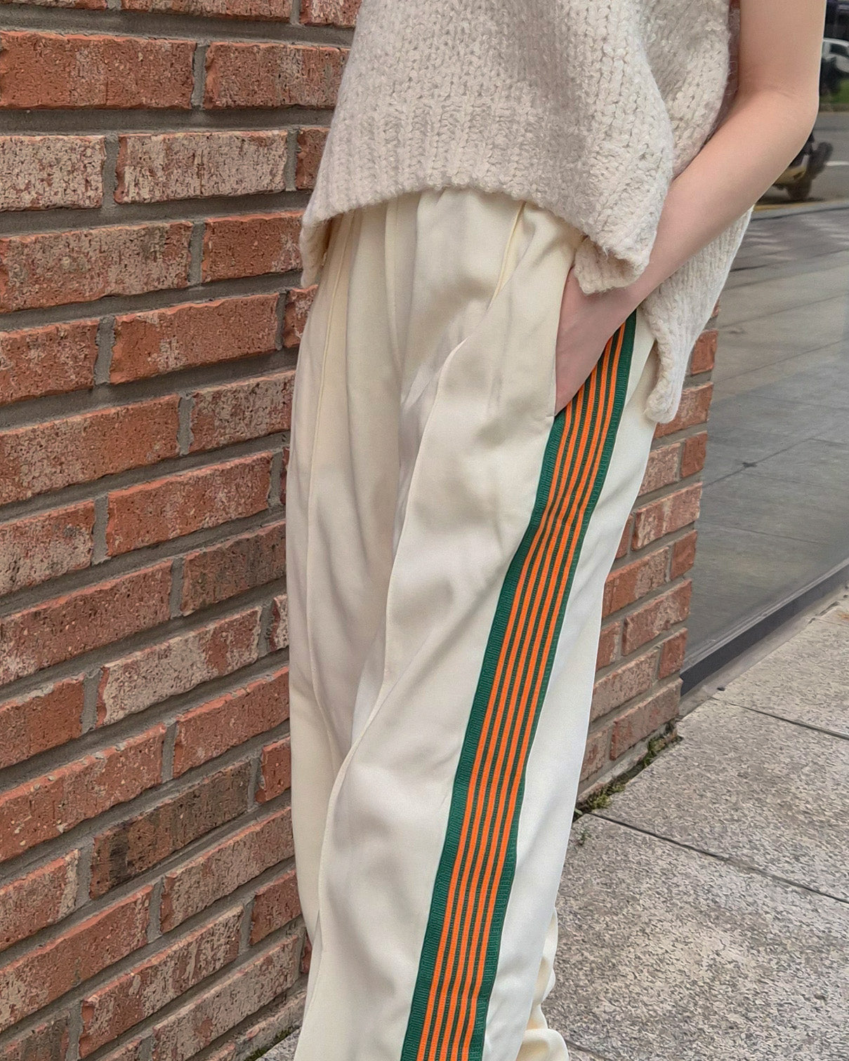 multicolor track pants