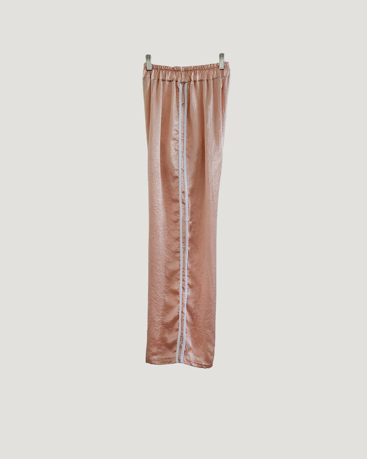 satin line pants