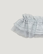 lace frill layered belt